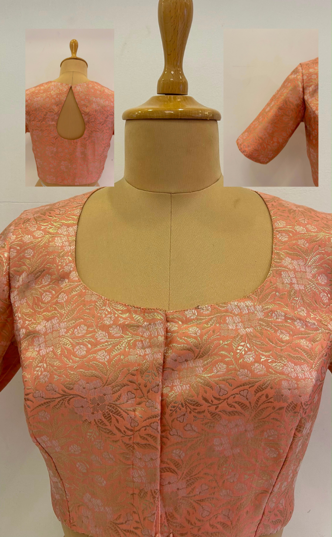 Brocade blouse