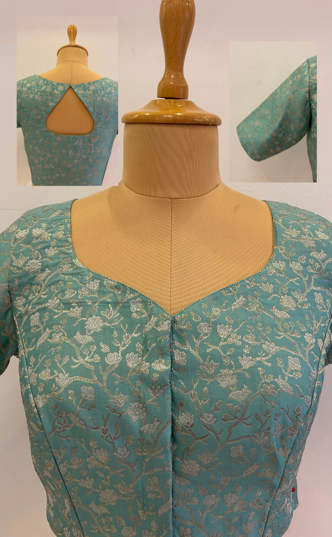 Brocade blouse