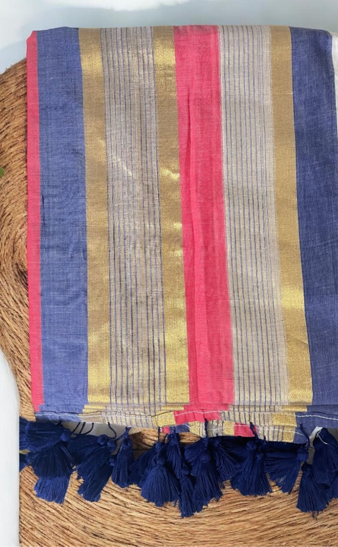 Mulcotton 120x120 Soft Fabric Saree