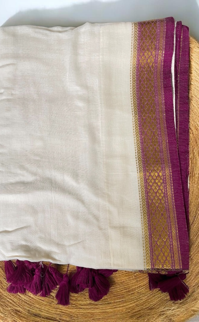 Mulcotton 120x120 Soft Fabric Saree